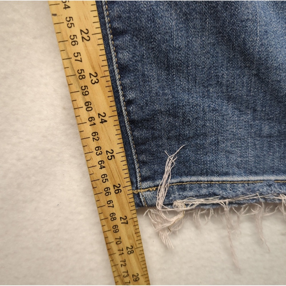 Judy Blue Boyfriend Fit Distressed stretch Jeans Medium Wash Womens 9/29 - Picture 4 of 9